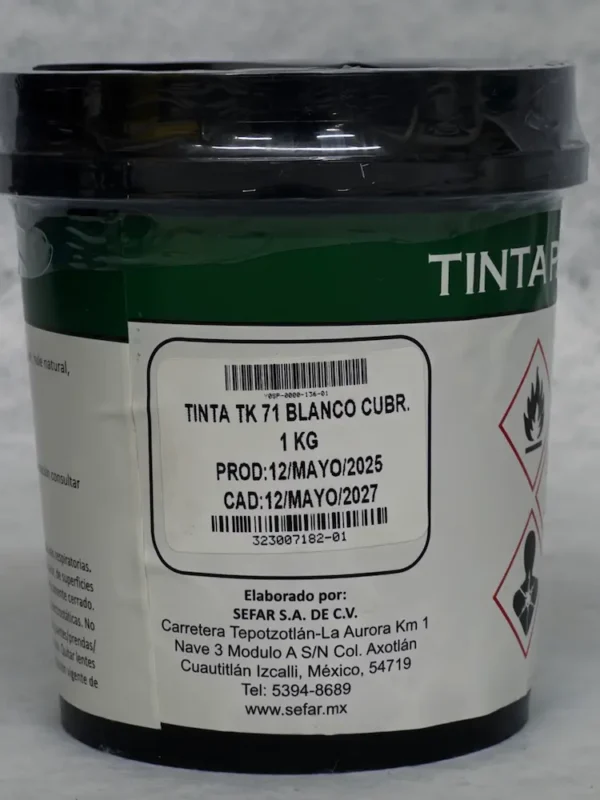 TINTA TK 1KG